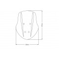 PUIG New Generation Touring Windscreen for Ducati Diavel 1260 / S